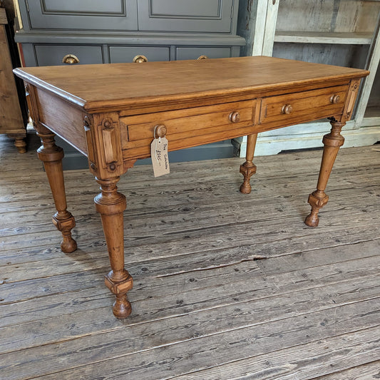 Pine Sidetable with 2 Drawers