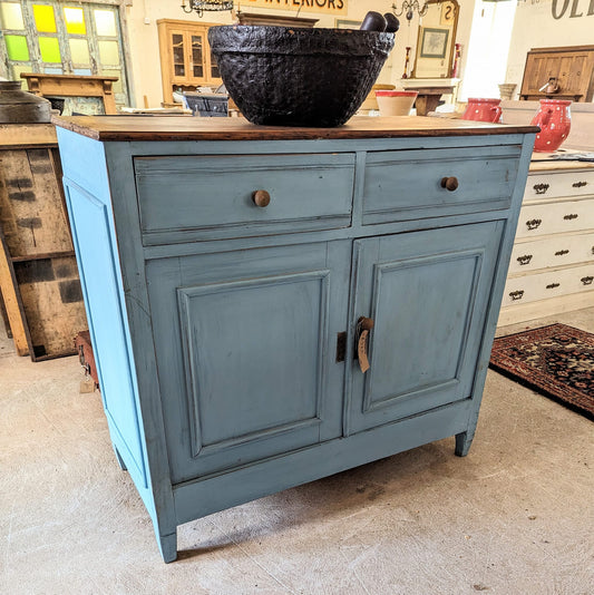Blue French Sideboard